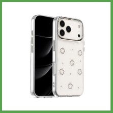 Bezos iPhone 17 Pro Uyumlu Fiyonk Desenli Kapak - Desen 2 Mgc