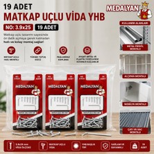 Medalyan DL-101 Matkap Uçlu Vida 19 Adet 3.9X25 - 12'li Paket