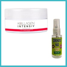Defne Store Süper Kollagen Intensiv Zamana Yüz Bakım Kremi 50 Ml+Masaj Yağıyla Dfnbez