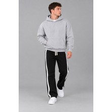 Stil Kombin Şeritli Baggy Eşofman Altı Dp 5118_70139