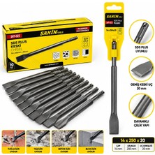 Şahin Tools ŞHT-025 Sds Plus Düz Murç Hilti Matkap Ucu 14X250 Mm- 10'li Paket