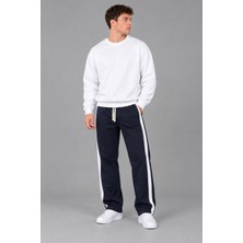 Stil Kombin Şeritli Baggy Eşofman Altı Dp 5118_70139