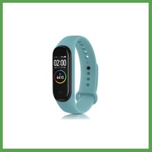 Bezos Mi Band 4 Uyumlu Klasik Kordon - Bebek Mavisi Mgc