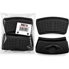 KRT Ibico K22-018 2'li Silikon Tencere Tutacağı Siyah- 24'li Paket