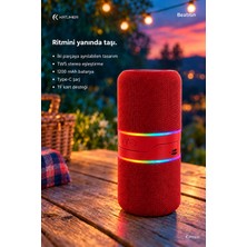 Katjmer SPBTRN-001 Beatron Manyetik Ayrılabilir Bluetooth 5.4 Hoparlör 2 × 5 W, Tws, Fm Radyo, Tf Kart, Işıklı