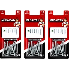 Medalyan Vida Matkap Uçlu 4.2X38 mm 12 Adet- 12'li Paket