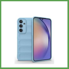 Bezos Samsung Galaxy M14 5g Uyumlu Kılıf Optimum Silikon - Sky Blue Mgc
