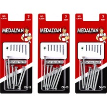Medalyan Vida Matkap Uçlu 4.8X50 mm 7 Parça- 12'li Paket
