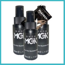 Defne Store Shoe 3 Adet Birden 50 ml Ölçek Ayak Kokusuna ve Ayakkabılara Bakım Spreyi + Yanında Jel Dfnbez