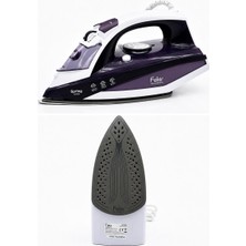 Fakir Buharlı Ütü Seramik Taban 2600W Mor 30-120GR Buhar Gücü