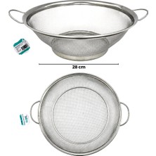 İbico Ibico Tel Sepet Süzgeç Metal Kulplu 28CM