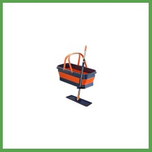Bezos Sogut Metal Saplı Katlanır Kovalı Mop Set 1 Adet Mgc