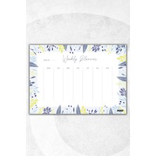 Ficksy Haftalık Planlayıcı - A4 Ebat Yapılacaklar - 30 Yaprak - Weekly Planner