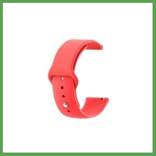 Bezos Huawei Gt4 41MM 18MM Klasik Kordon - Kırmızı Mgc