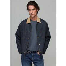 Mavi Bruin Classic Vinatge Kaplamalı Indigo Mavisi Denim Ceket 0121295-A7788