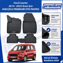 Ford Courier Paspas Araca Özel 2014-2023 Derin Havuzlu Premium Oto Paspas