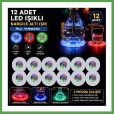 Bezos Rgb LED Nargile Altı Işık 12?li Set Mgc