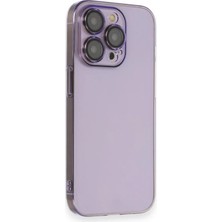Apple iPhone 13 Pro Max Kılıf Armada Lensli Kapak - Lila