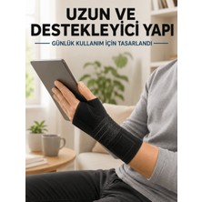 Avuç Içi Metal Destekli El Bilekliği Ayarlanabilir Cırtlı Bilek Desteği