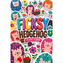 Ficksy Sevimli Kirpi Ailesi Sticker Seti 23 Adet Etiket Çıkartma