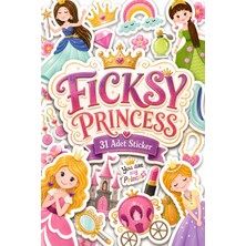 Ficksy Sevimli Prenses Sticker Seti - 31 Adet Etiket Çıkartma