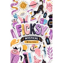 Ficksy Mistik Sticker Seti - 30 Adet Etiket Çıkartma