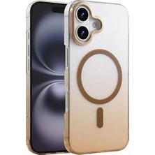Apple Iphone 16 Plus Glossy Magsafe Kapak - Çöl Titanyum