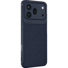 Huawei Honor 600 Pro Auto Focus Karbon Kapak - Lacivert