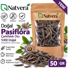 Natvera Pasiflora Çarkıfelek Kökü 50 gr – Kurutulmuş Passiflora Incarnata – Dökme Bitkisel Ürün