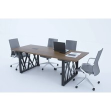 Vivense Karm Toplantı Masası, Ceviz, 220 cm