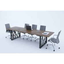 Vivense Karm Toplantı Masası, Ceviz, 300 cm