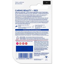 Str Store SPF30 Kırmızı Renkli Dudak Bakım Kremi,4,8gr,24 Saat Nemlendirme,e Vitamini,organik Badem Yağı,shea Yağı,dudak ve Yanaklar Için,allık Etkisi,mineral Yağı Bulunmaz