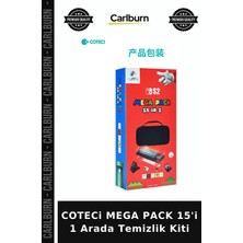 Carlburn Coteci Mega Pack 15'i 1 Arada Temizlik Kiti Ekran Koruma Pratik Set Ofis Hediyesi