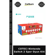 Carlburn Coteci Nintendo Switch 2 Spor Oyun Kiti Kontrolcü Seti Hobi Aleti Konsol Aracı