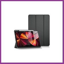 Bezos iPad Pro 11 (2024) Kılıf Tablet Smart Kılıf - Siyah Atg