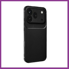 Bezos Huawei Honor 600 Pro Uyumlu Auto Focus Karbon Kapak - Siyah Atg