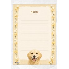 Ficksy A5 Bloknot Çizgili Defter - 50 Yaprak - Memopad - Notepad - Not Defteri - Not Kağıdı
