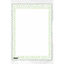 Ficksy A4 Bloknot Çizgisiz Defter - 50 Yaprak - Memopad - Notepad - Not Defteri - Not Kağıdı
