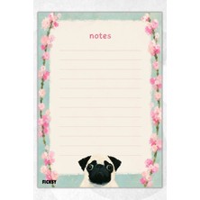 Ficksy A5 Bloknot Çizgili Defter - 50 Yaprak - Memopad - Notepad - Not Defteri - Not Kağıdı