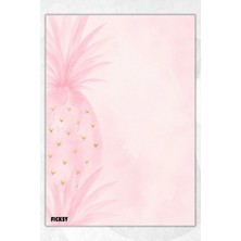 Ficksy A5 Bloknot Çizgisiz Defter - 50 Yaprak - Memopad - Notepad - Not Defteri - Not Kağıdı