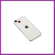 Bezos iPhone 14 Uyumlu Diamond Kamera Lens - Kırmızı Atg