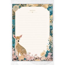Ficksy A5 Bloknot Çizgili Defter - 50 Yaprak - Memopad - Notepad - Not Defteri - Not Kağıdı