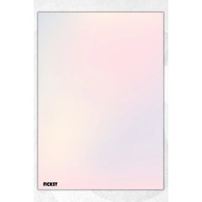 Ficksy A5 Bloknot Çizgisiz Defter - 50 Yaprak - Memopad - Notepad - Not Defteri - Not Kağıdı