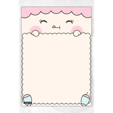 Ficksy A5 Bloknot Çizgisiz Defter - 50 Yaprak - Memopad - Notepad - Not Defteri - Not Kağıdı