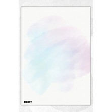 Ficksy A5 Bloknot Çizgisiz Defter - 50 Yaprak - Memopad - Notepad - Not Defteri - Not Kağıdı