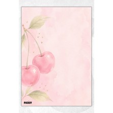 Ficksy A5 Bloknot Çizgisiz Defter - 50 Yaprak - Memopad - Notepad - Not Defteri - Not Kağıdı