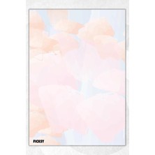 Ficksy A5 Bloknot Çizgisiz Defter - 50 Yaprak - Memopad - Notepad - Not Defteri - Not Kağıdı