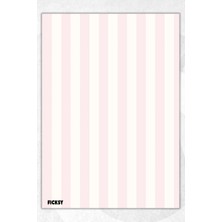 Ficksy A5 Bloknot Çizgili Defter - 50 Yaprak - Memopad - Notepad - Not Defteri - Not Kağıdı