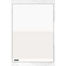 Ficksy A5 Bloknot Çizgisiz Defter - 50 Yaprak - Memopad - Notepad - Not Defteri - Not Kağıdı
