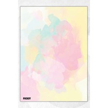 Ficksy A5 Bloknot Çizgisiz Defter - 50 Yaprak - Memopad - Notepad - Not Defteri - Not Kağıdı